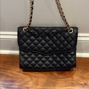 Rebecca Minkoff Black Quilted Shoulder Bag
